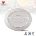 Microwave pasta catering white round plates